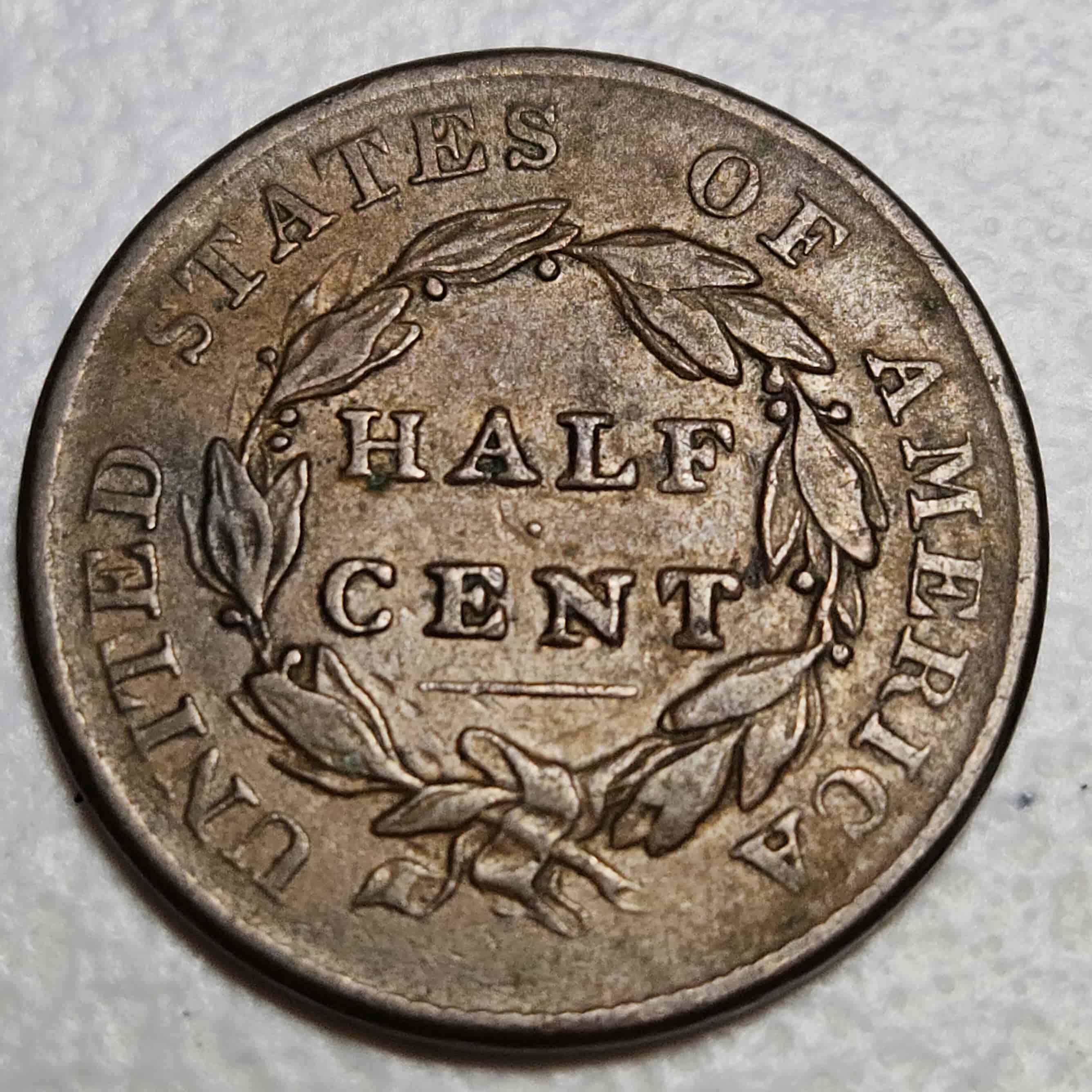 1825-Half-Cent-Grade