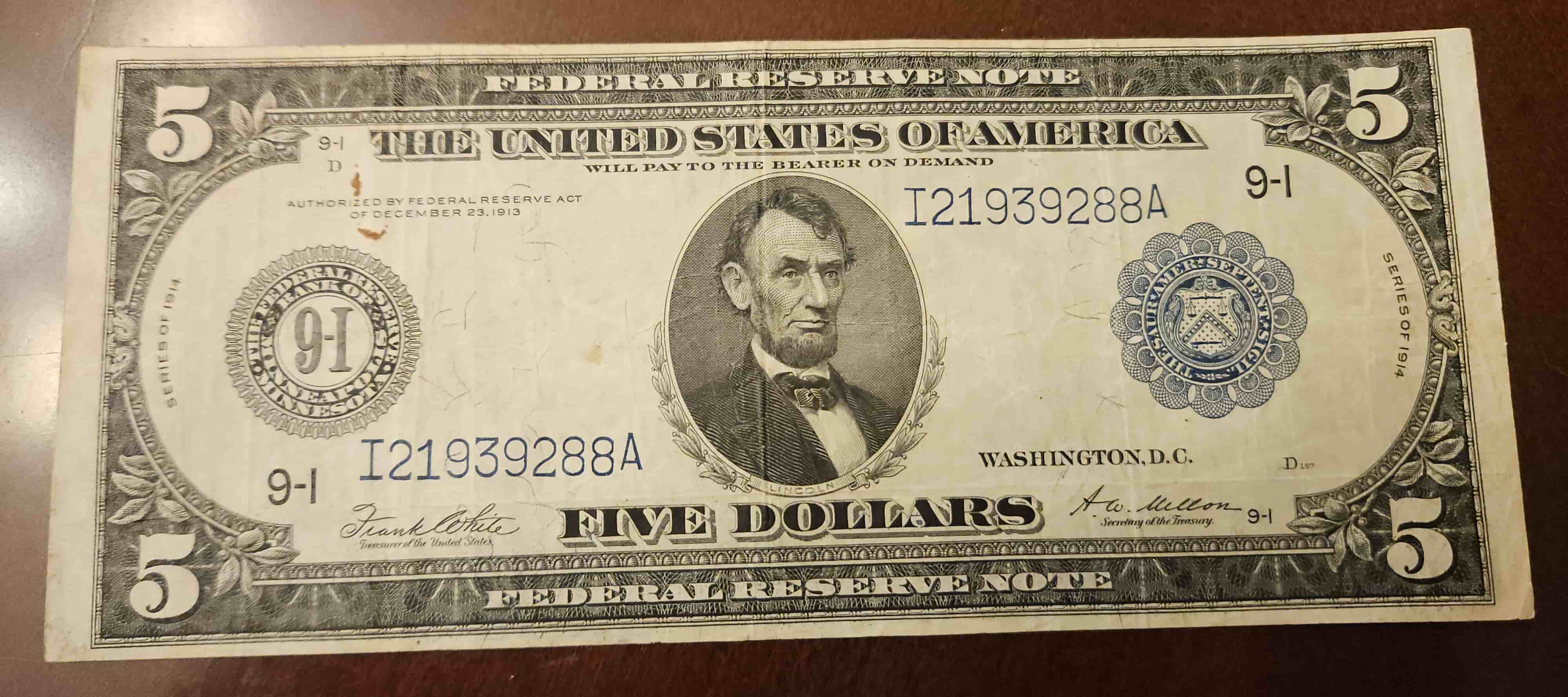 1914-Federal-Reserve-Notes