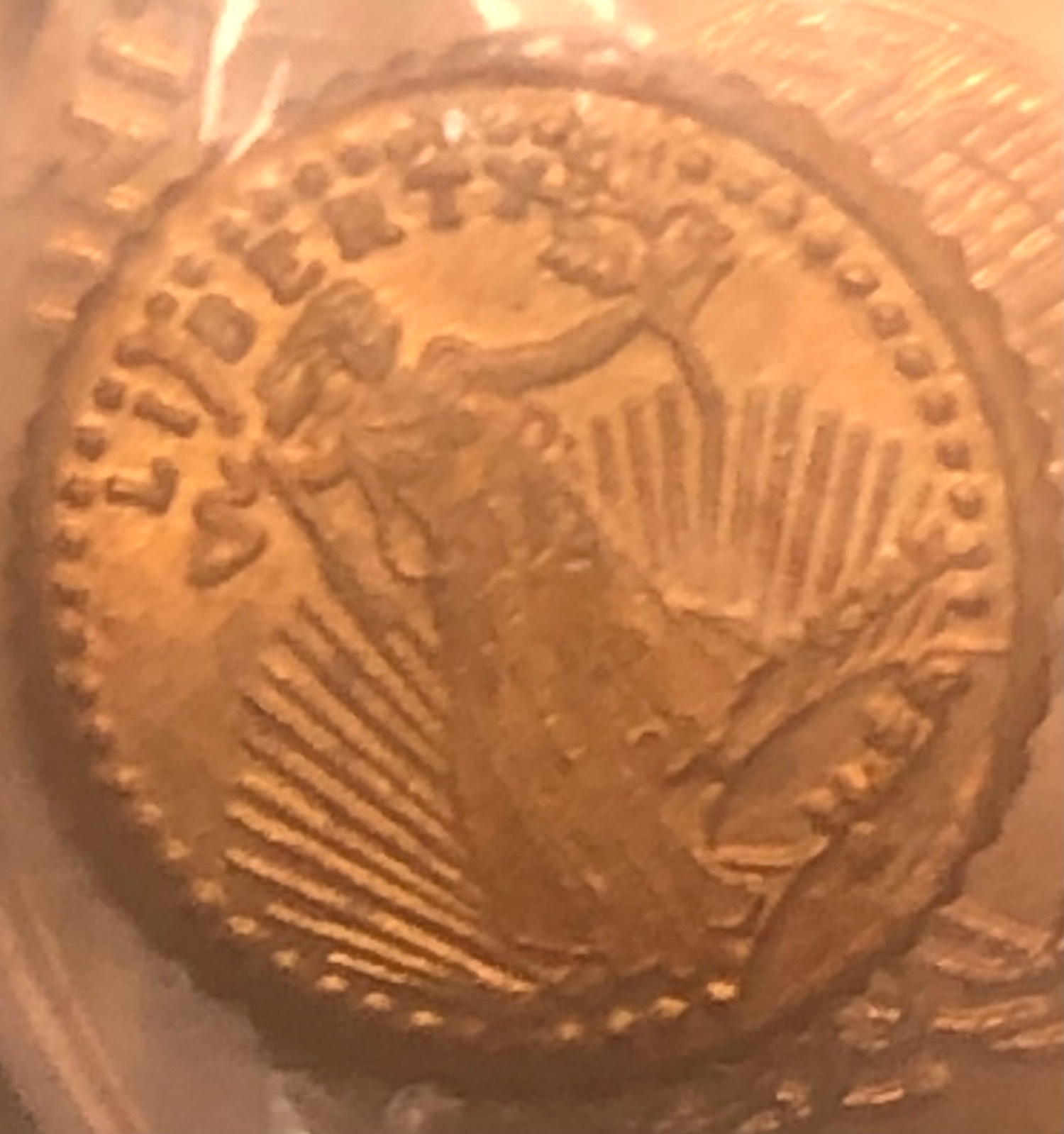 I-Have-Had-This-Tiny-Gold-Coin-For-A-While-Now-Id-1960-S-80-S-Miniature-Replica-Of-US-Gold-Eagle