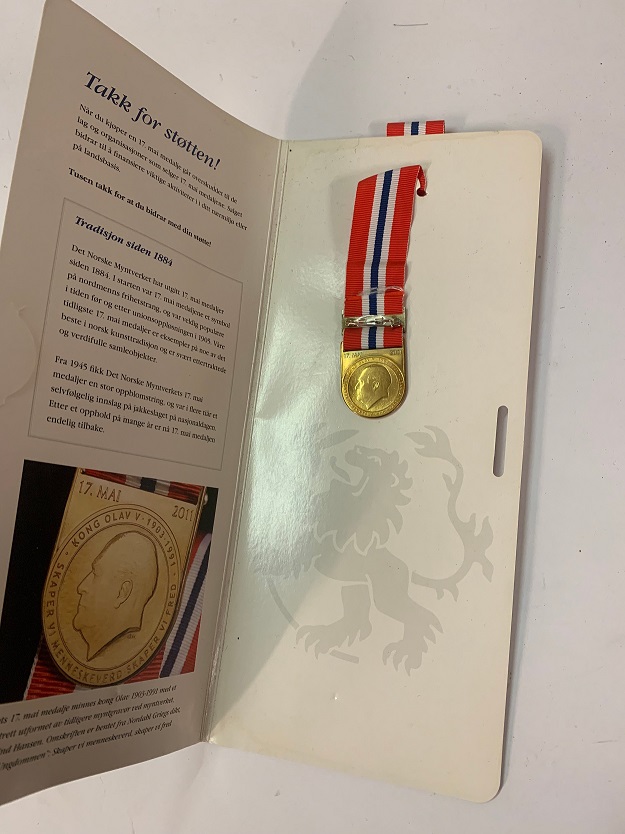 Norway-Olaf-V-Medal/Token-2011-Any-Value