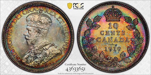 Toned-Canadian-Coins