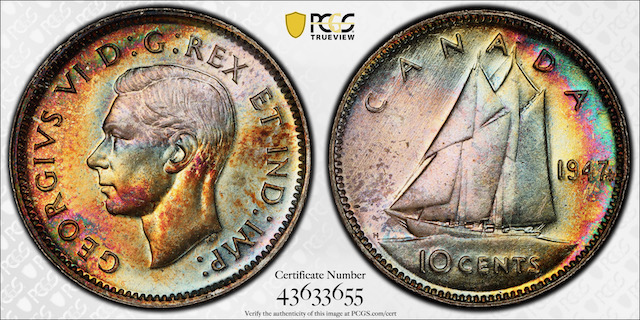 Toned-Canadian-Coins