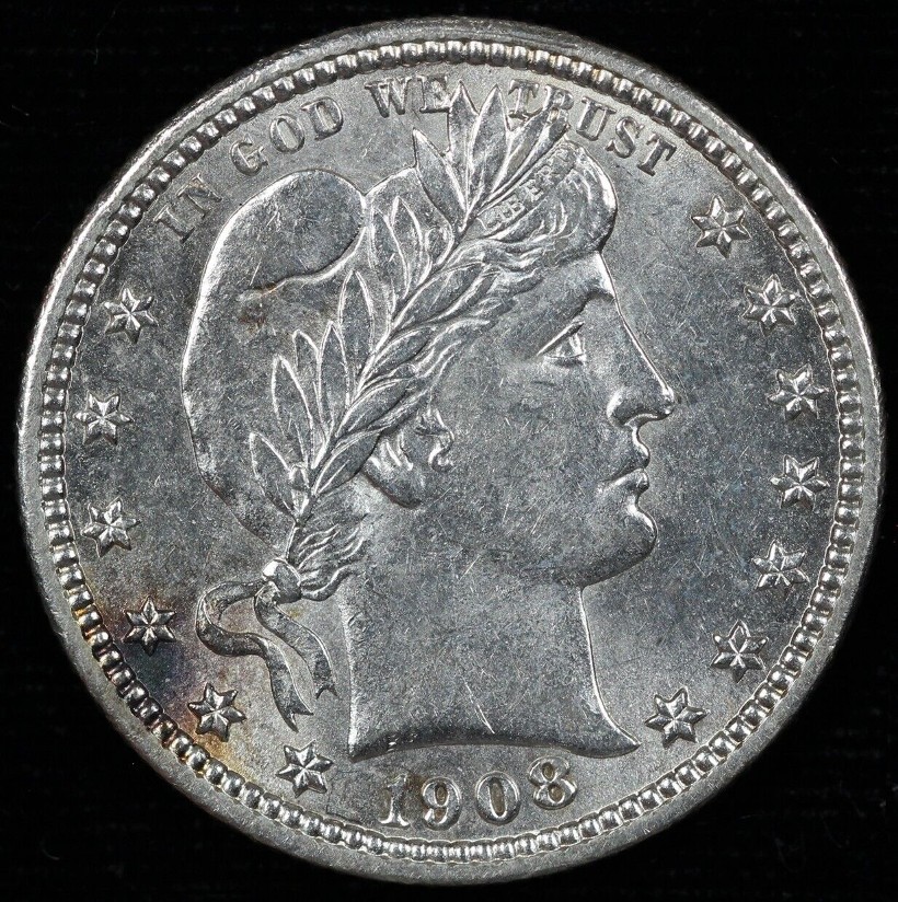 For-Grading---1908-D-Barber-Quarter