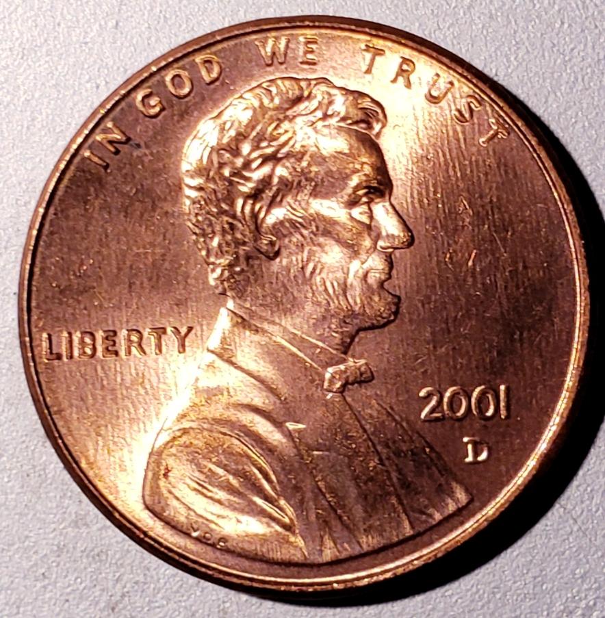 2001-D-Lincoln-Cent-DD-Ear