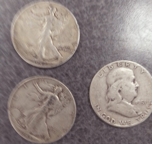 Two-Walking-Liberty-And-A-Benny-For-Face-Value