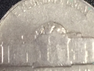 1969-D-Nickle--Monticello-Roof-Damaged