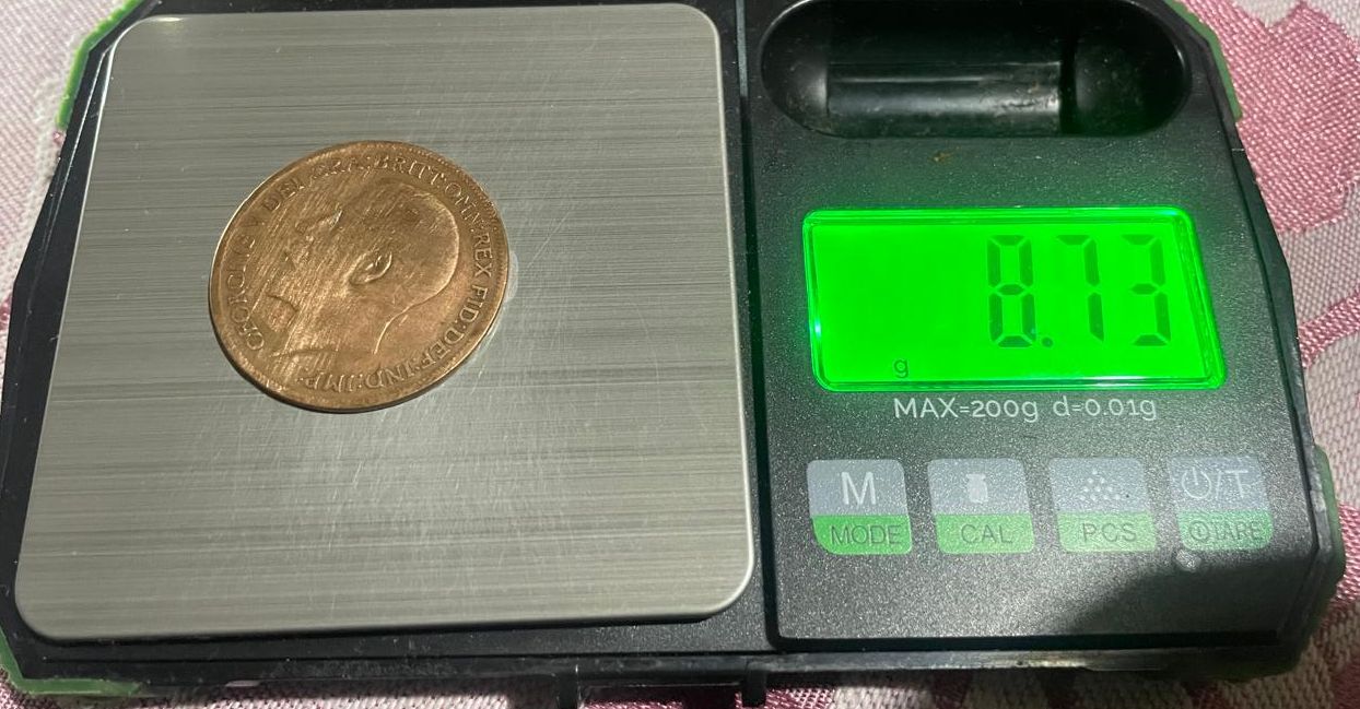 1921-UK-Penny-Under-Weight-Observations?