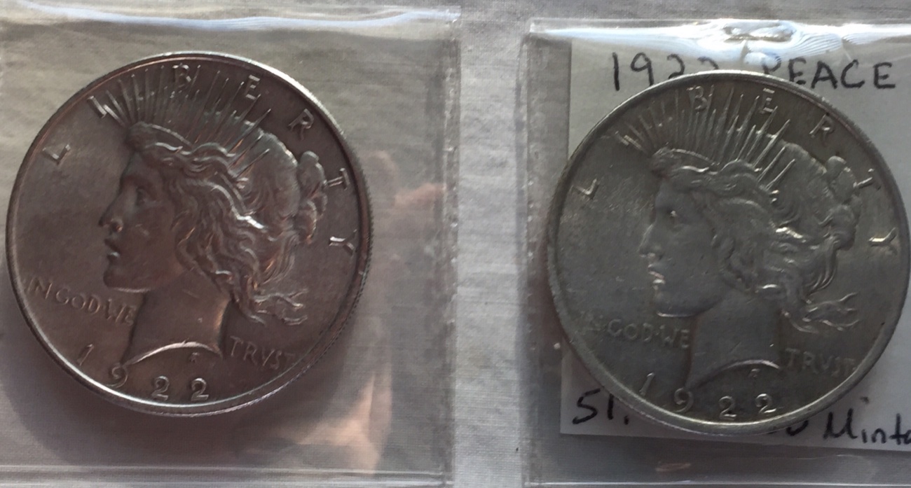 1922-Peace-Dollars-What-Grade-And-Which-One-Should-I-Keep-Help-Please