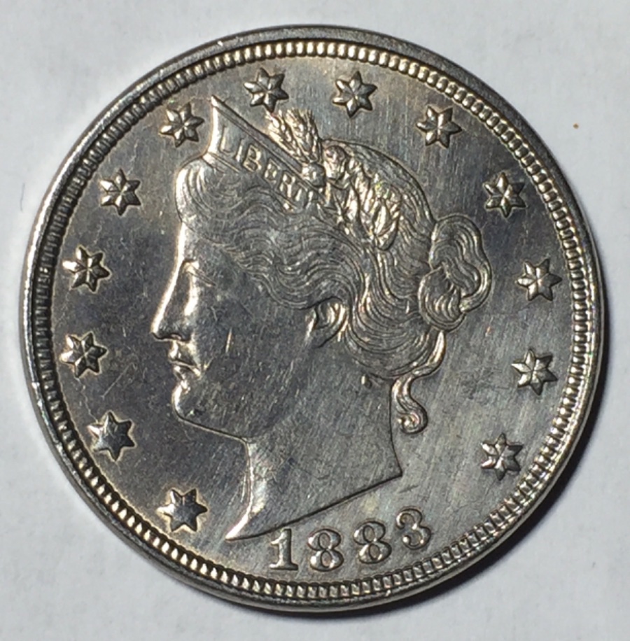 1883-No-Cent-V-Nickel�help-With-Grade-And-If-Proof-Or-Not