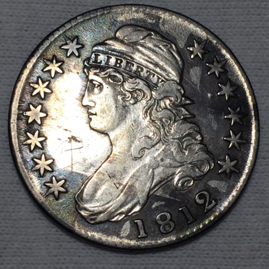1812-Capped-Bust-Half-Dollar—opinion-On-Coin-Grade/Poss-Be-Slabbed