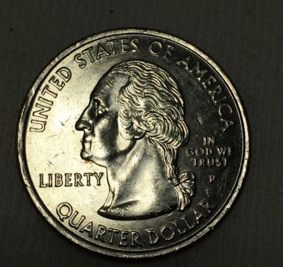 Coin-Roll-Find-2008-Arizona-With-Die-Chip-Over-Date-And-Initials