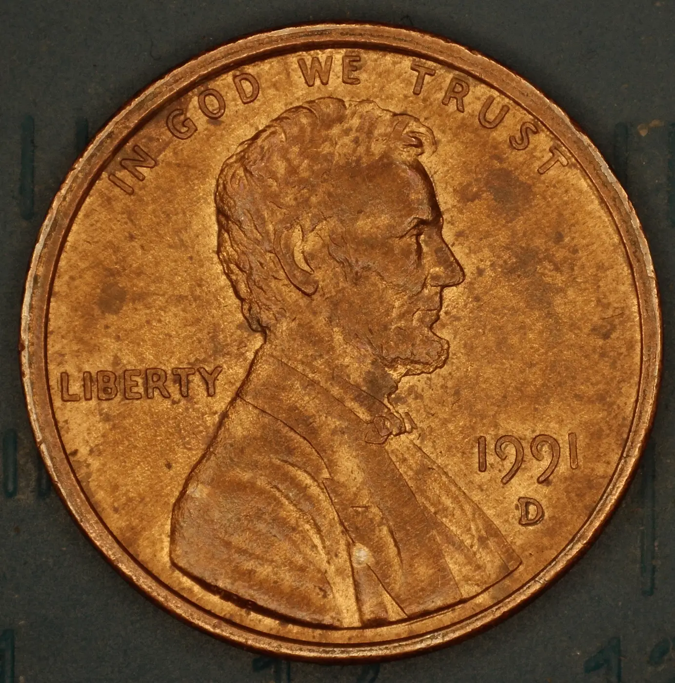 1991-D-Penny--Not-Sure-What-Is-Going-On