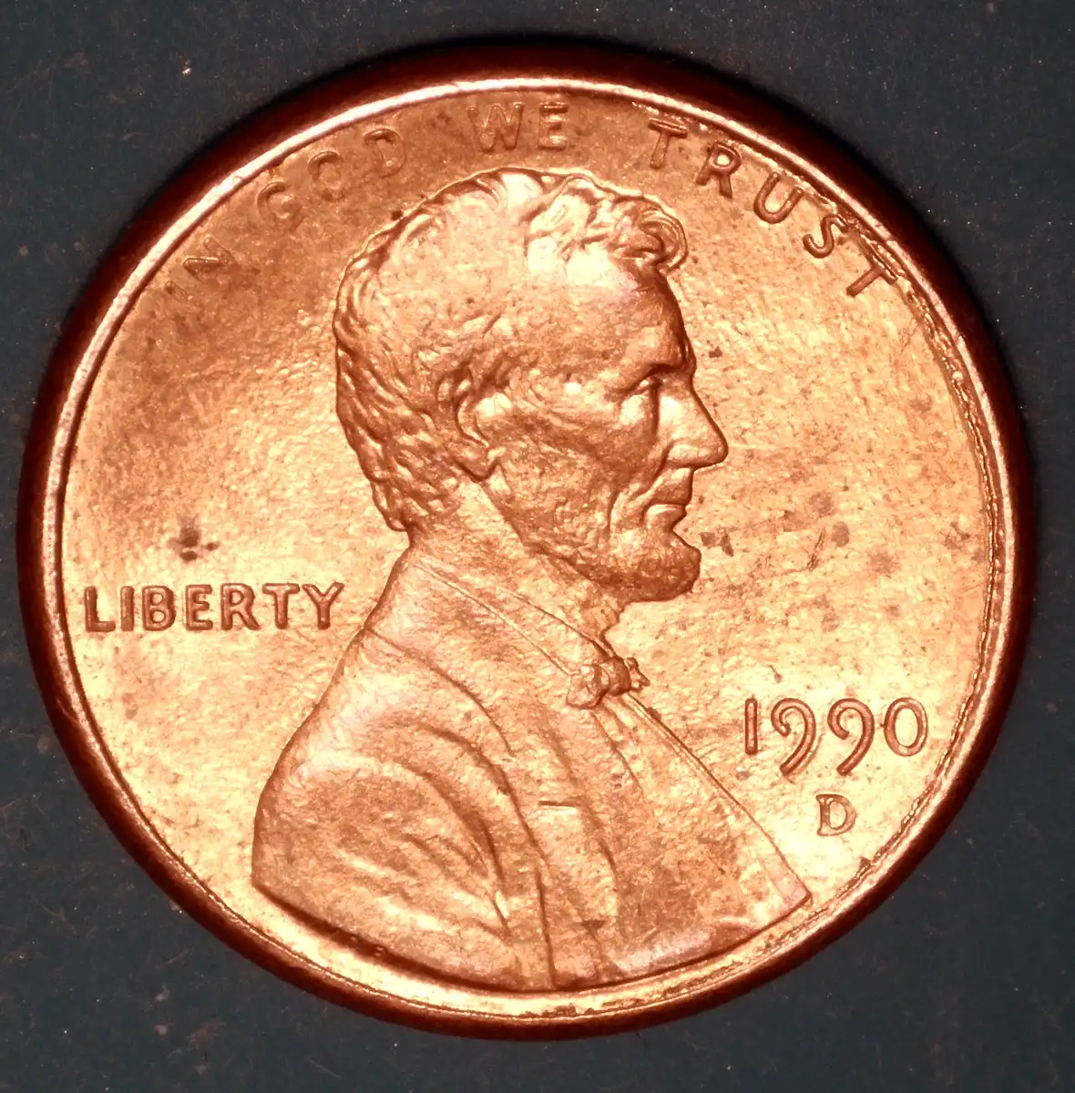 1990-D--Penny-Is-This-DDO-Or-DDR?-Missing-Letters-On-Reverse.