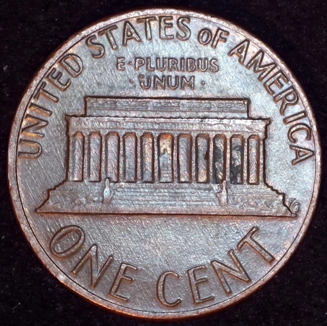 1985-D-Penny-Improper-Annealing?-Double-Ear-Possibly?