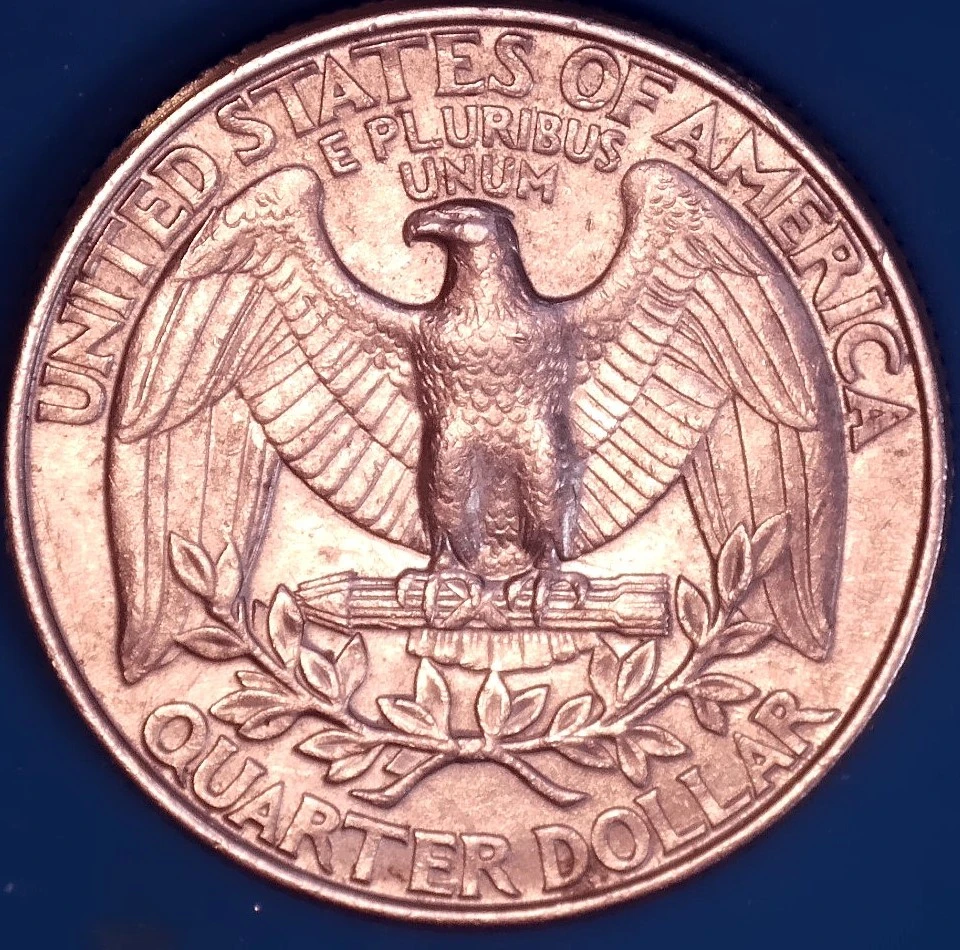1997-P-Quarter-Die-Chip-Or-Die-Crack-On-Clipped-Wing?-Mint-Mark-Thick?