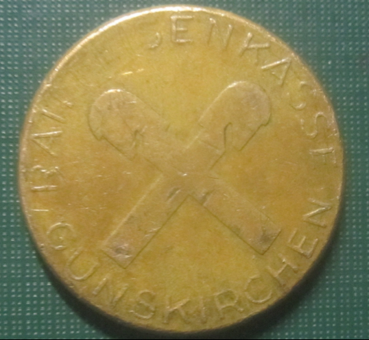 Euroffung-21.10.1984-Senkasse-Rai-Gunskirchen-Token-Id:-Raiffeisen-Bank-Commemorative-Token