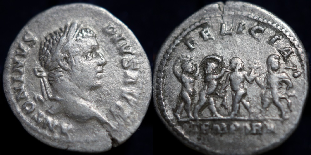 Caracalla-Four-Seasons/-Denarius