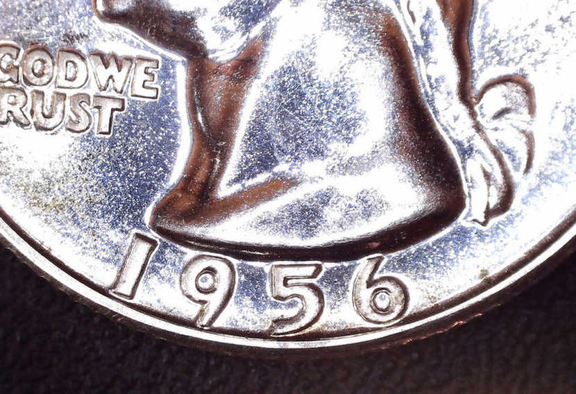 1956-P-No-MM-Quarter-In-Near-Prof-Condition-Bar-5