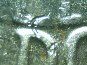 1976-D-Bicentennial-With-Metal-Bits-On-Reverse