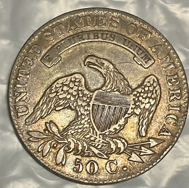 1832-Capped-Bust-Half-For-Grading