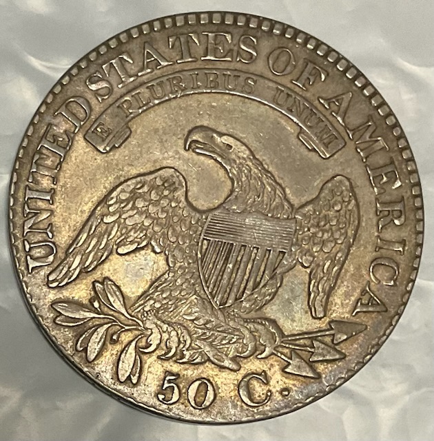 1827-Capped-Bust-Half-For-Grading