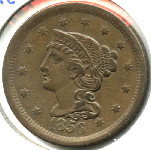 1856-Slanted-5-Large-Cent-For-Grading