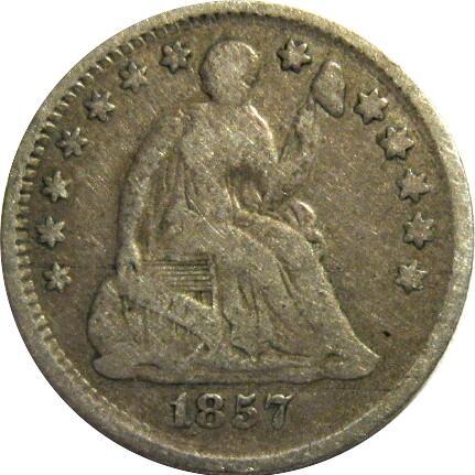 1857-Liberty-Seated-Half-Dime-For-Grading