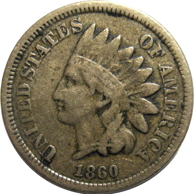 1860-Indian-Cent-For-Grading