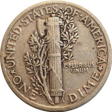1923-Mercury-Dime-For-Grading