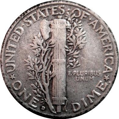 1931-D-Mercury-Dime-For-Grading