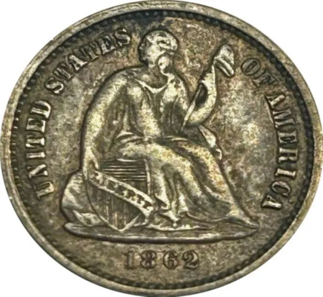 1862-Seated-Liberty-Half-Dime-For-Grading