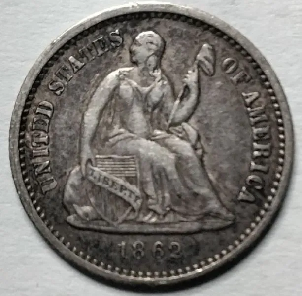 1862-Seated-Liberty-Half-Dime-For-Grading