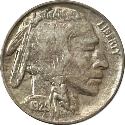 1929-Buffalo-Nickel-For-Grading