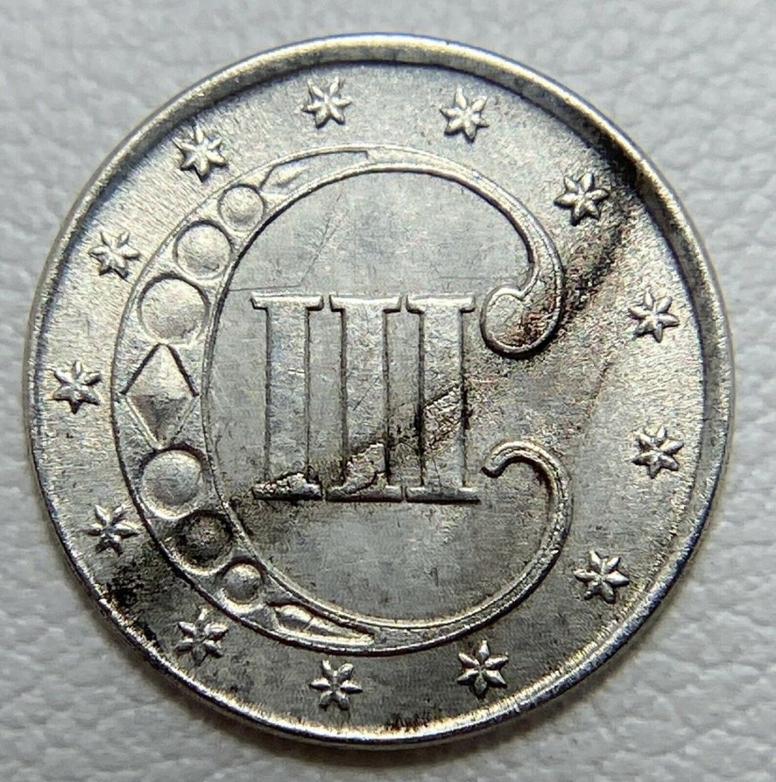Three-Cent-Silver-New-Purchase.--Thoughts-Please.--MS-Grade?