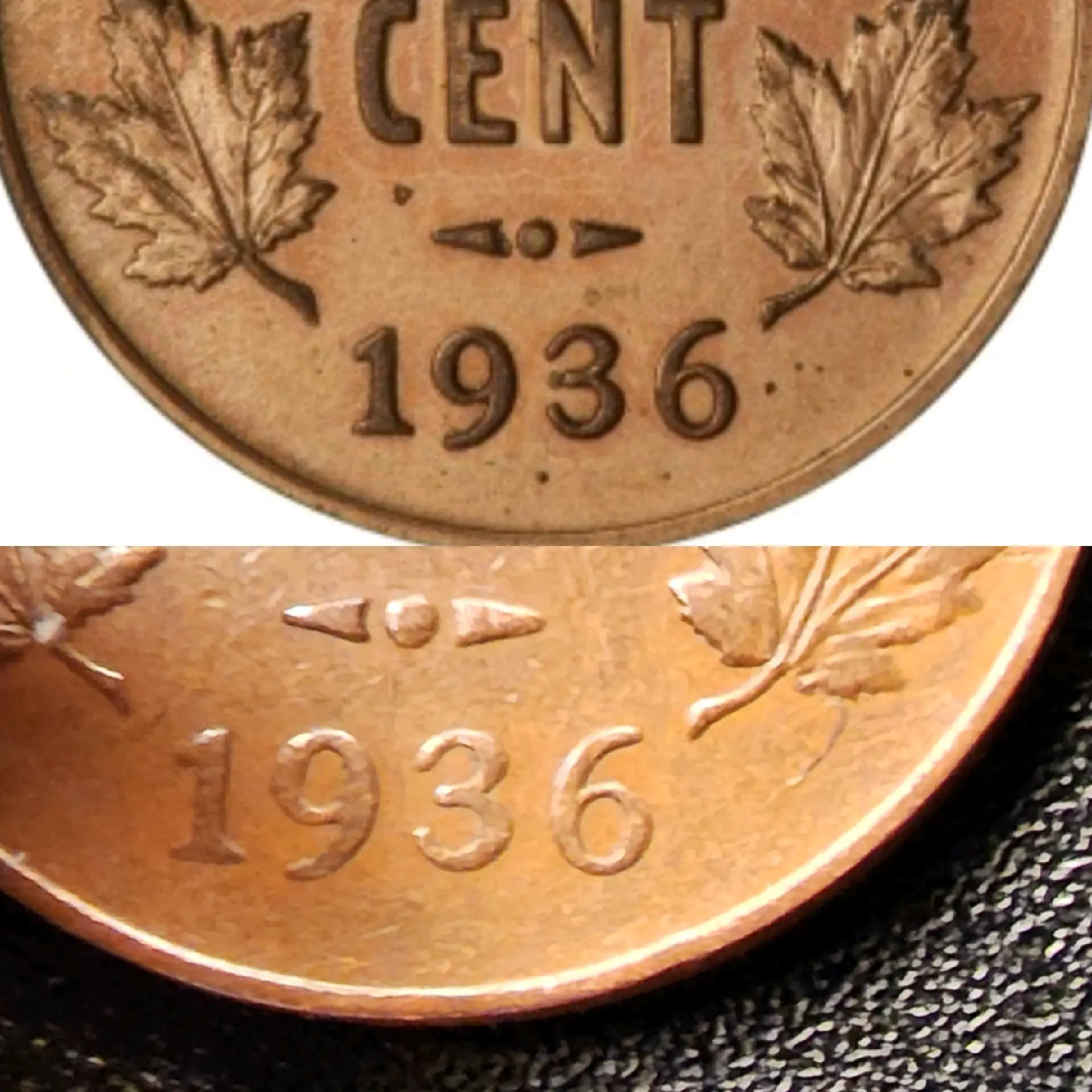 1936-Dot-Penny?-Photo-And-Video-Comparison