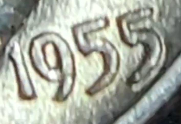 1955-Mint-State-Roosevelt-Dime-Double-Eye!