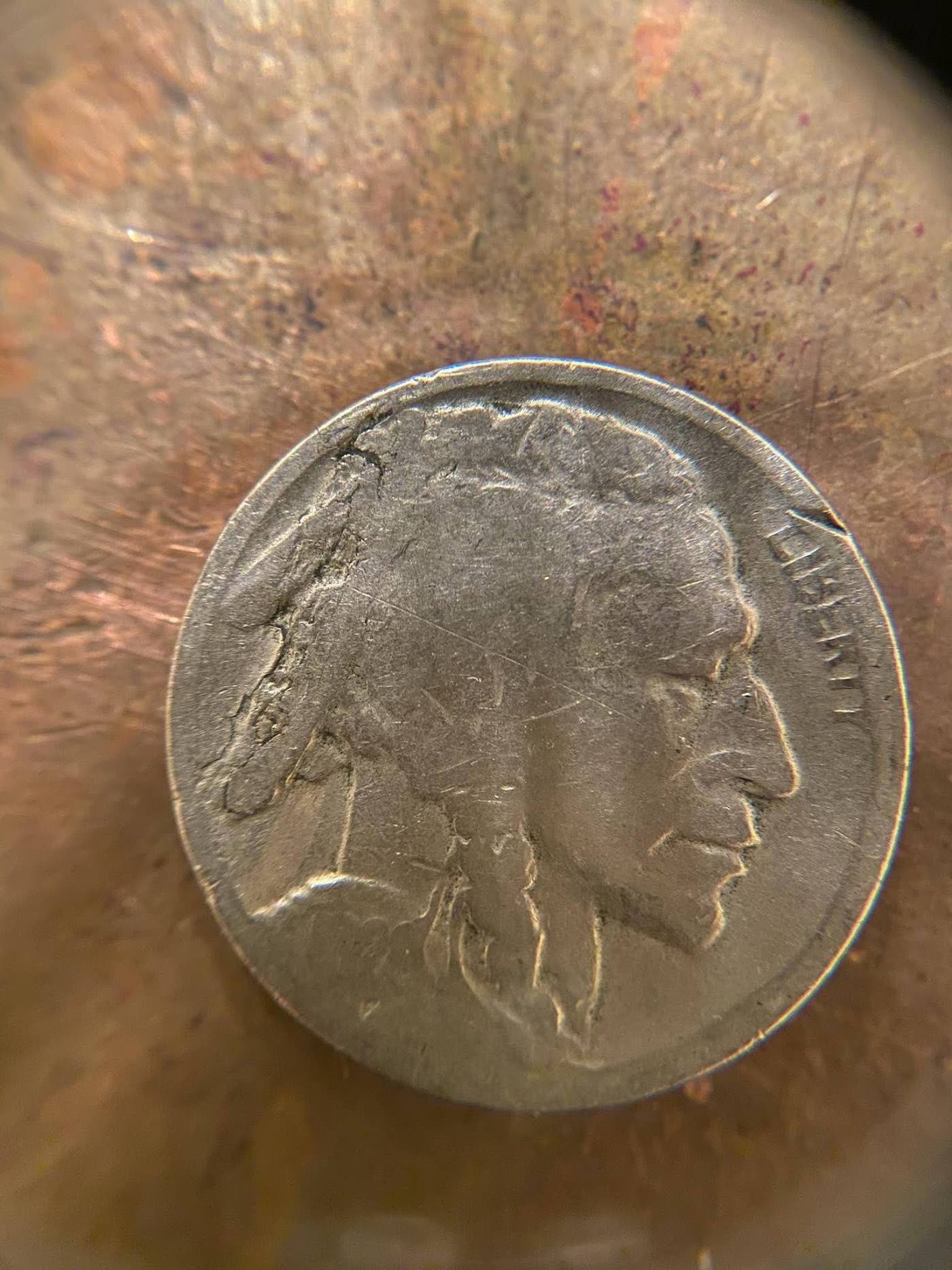 1928-D-Buffalo---Lamination-Error-Or-Die-Crack?