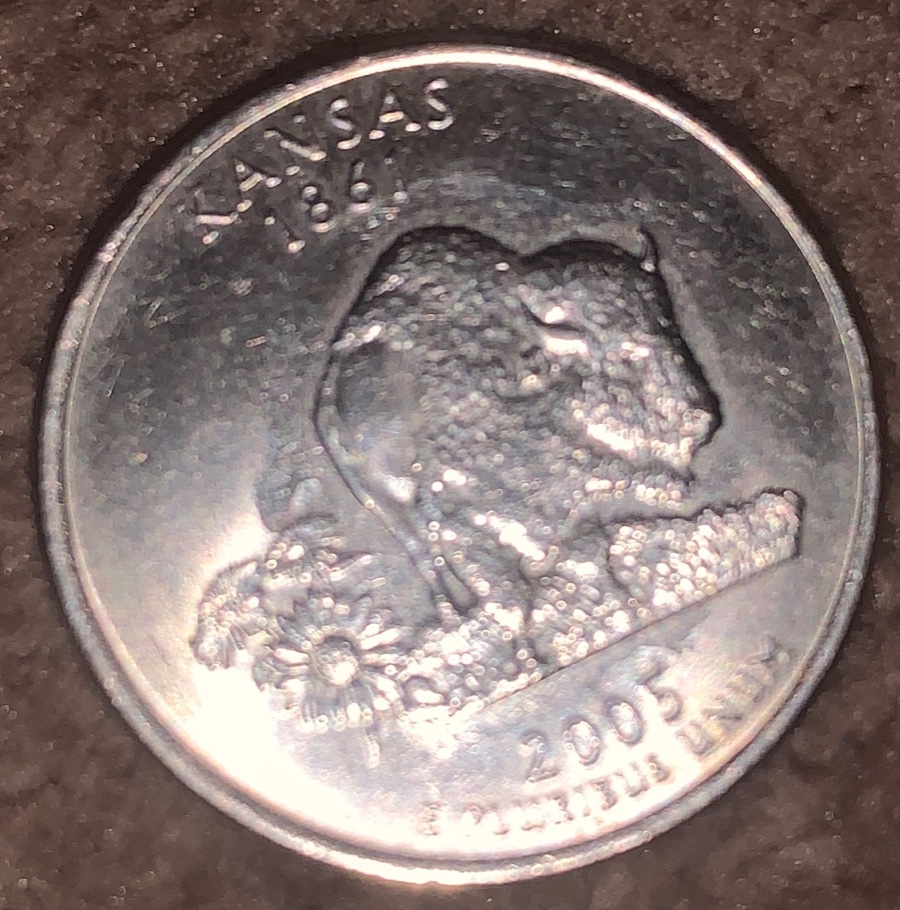 2005-Kansas-State-Quarter.-Strange-Silhouette-Error.