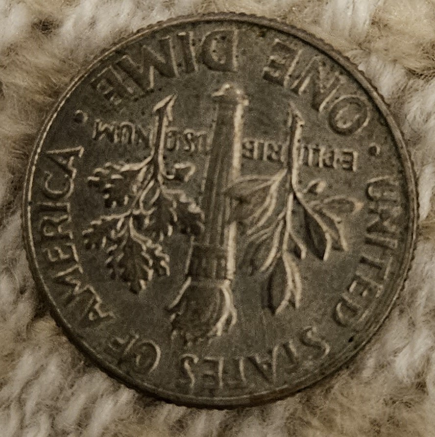 1965-Dime-Rotation-Error
