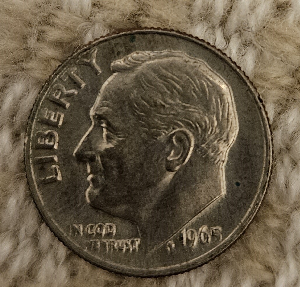 1965-Dime-Rotation-Error