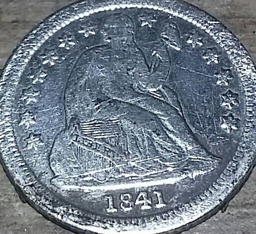 1841-O-Seated-Liberty-Dime