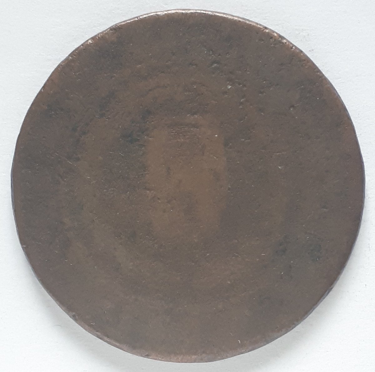 Unknown-Large-Worn-Copper-Coin---Portuguese?-Conder-Token?