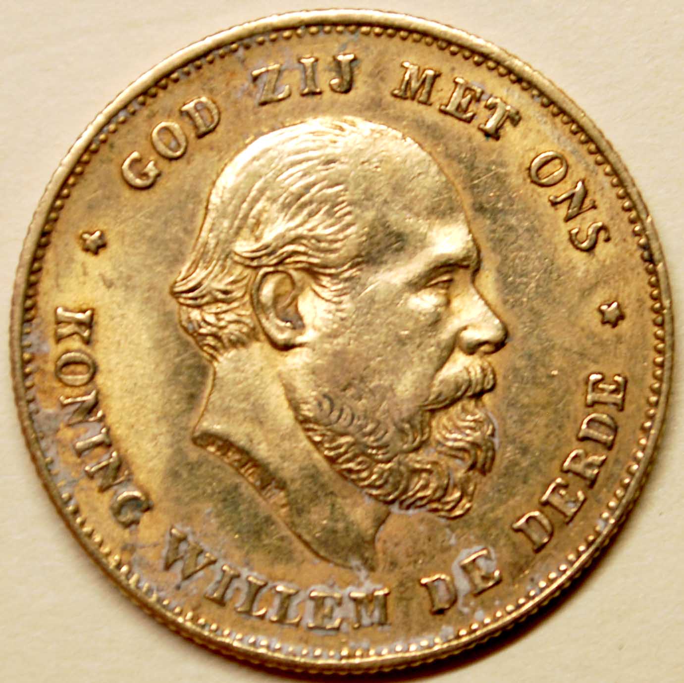 1875-10-Guilders-Netherlands-Gold-Coin,-King-Willem-III,-Found-In-Coinstar.-Best-Find-Ever?