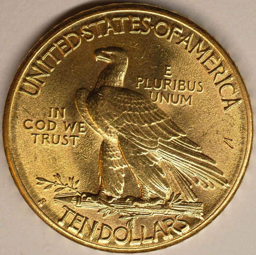 1908-S-Indian-Gold-Eagle-For-Grade-And-Comment