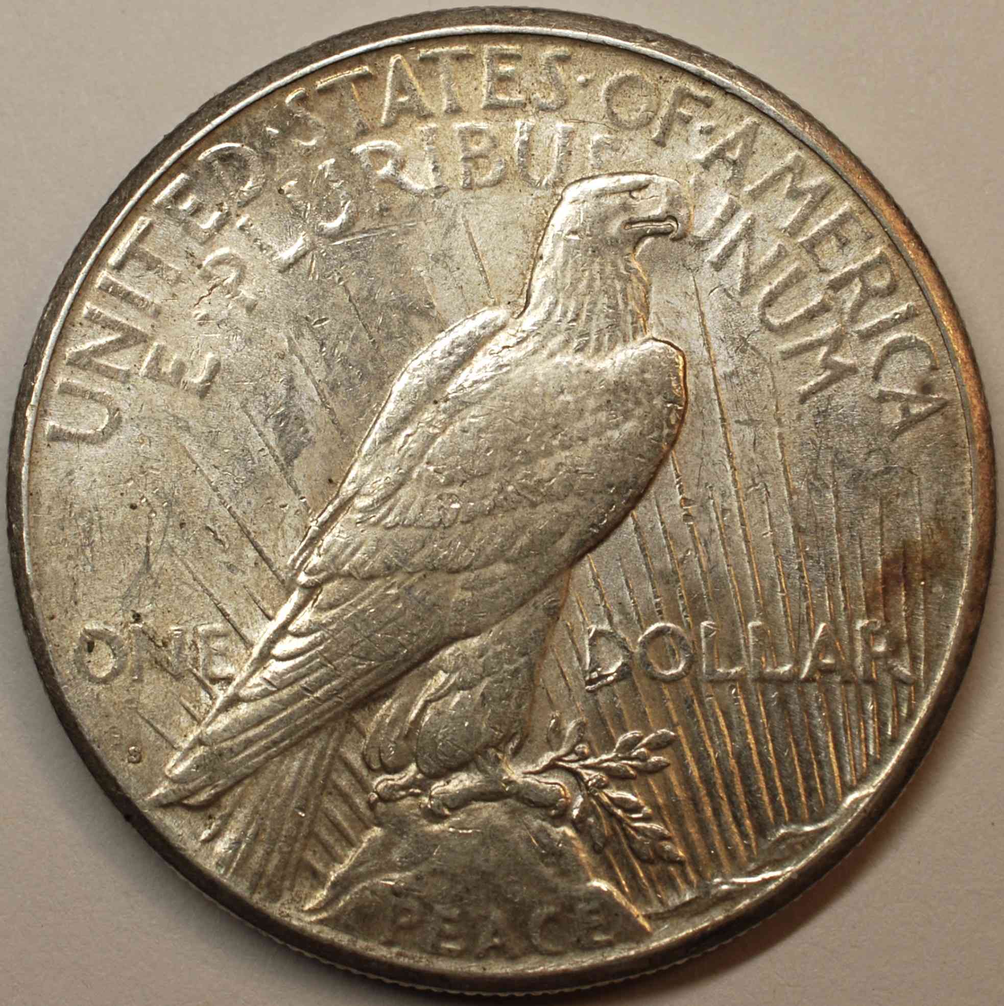 Raw-1924-S-Peace-Dollar-Not-A-Gem!