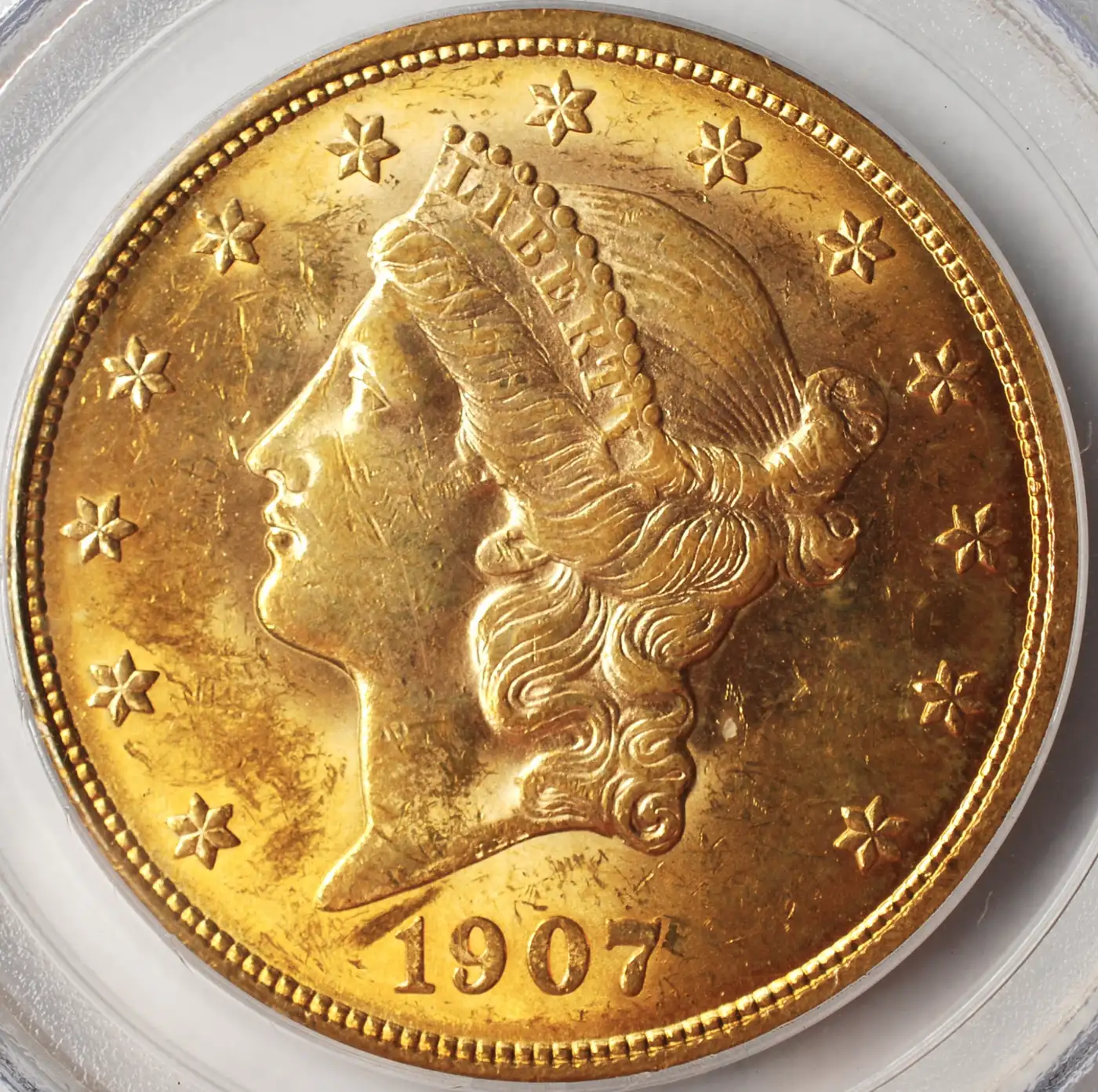 1907-Liberty-Double-Eagle-For-Grade-And-Comment
