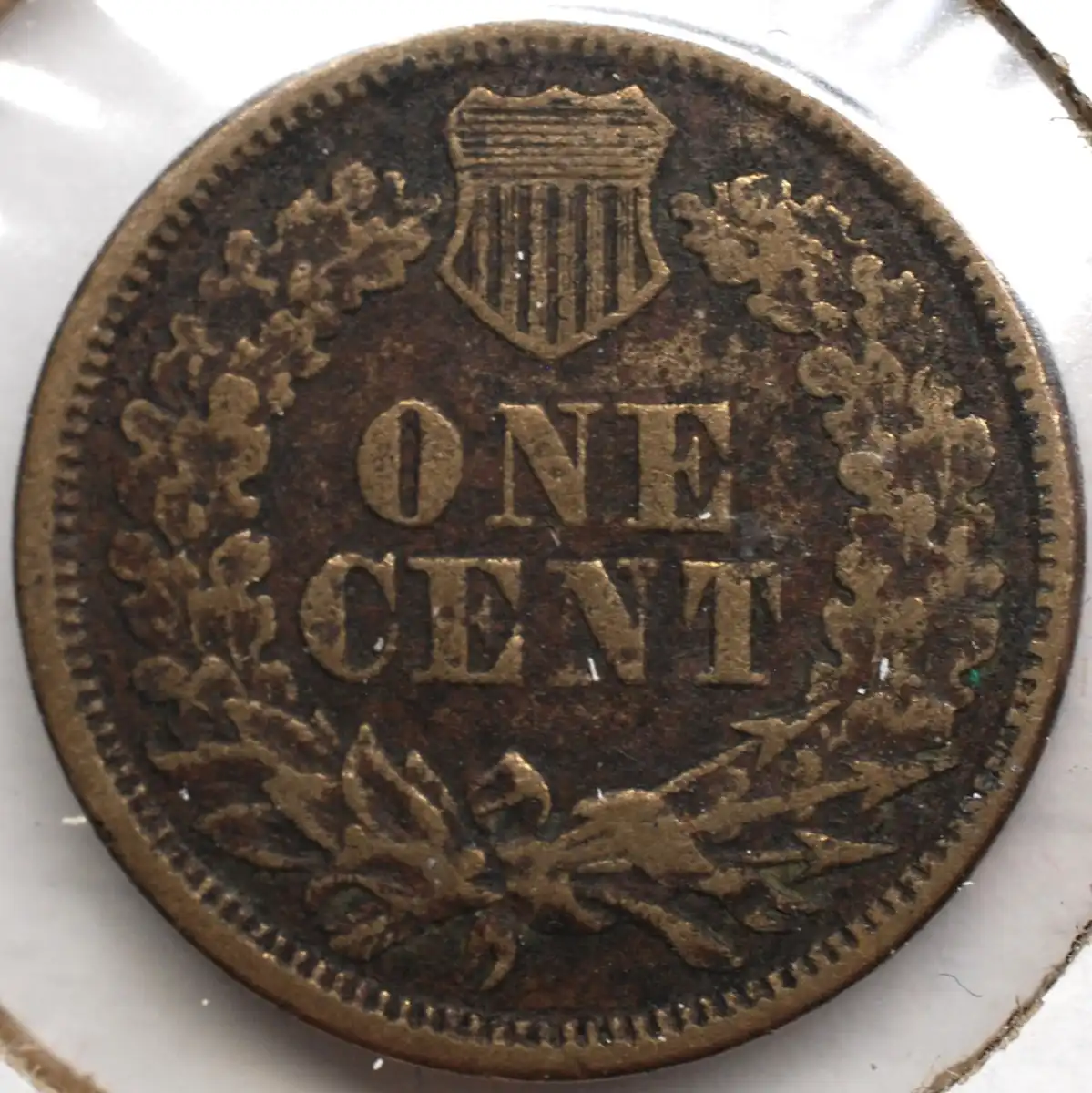 1861-Indian-Head-Cent:--Raffle-Win