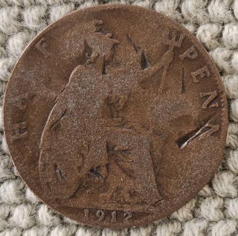 1912-And-1915-British-Half-Penny-Help-With-Error-Please-Help