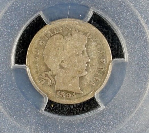 Barber-Dime-1894-O-Key-Date