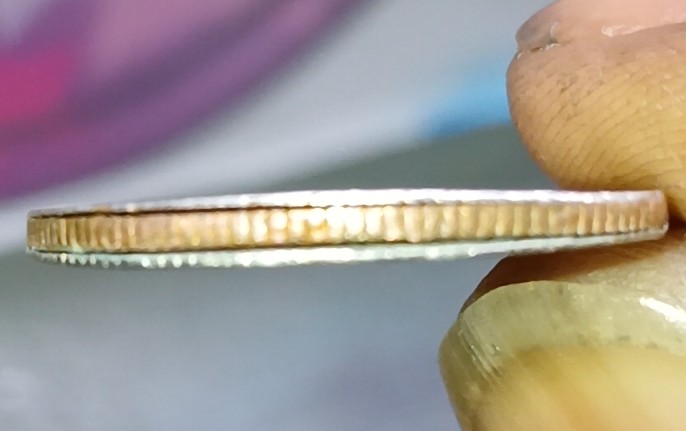 1980-P-Washington-Quarter-Error-Coin-Lamination-Eror-Die-Split-Into-3-Seperate-Layers.